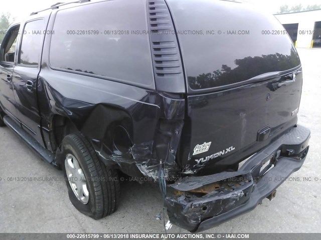 1GKFK66U04J140099 - 2004 GMC YUKON XL DENALI BLACK photo 6