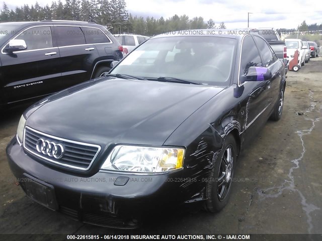 WAUED54B91N146529 - 2001 AUDI A6 2.7T QUATTRO BLACK photo 2