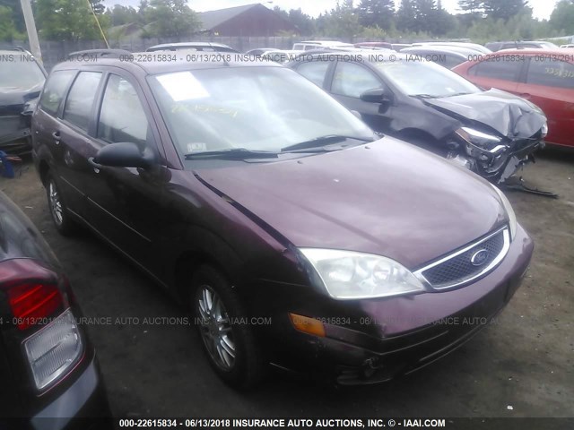 1FAFP36N46W161876 - 2006 FORD FOCUS ZXW BURGUNDY photo 1