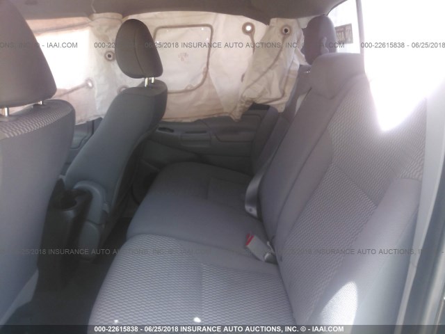 5TFJX4GN0FX050406 - 2015 TOYOTA TACOMA DOUBLE CAB PRERUNNER BLACK photo 8