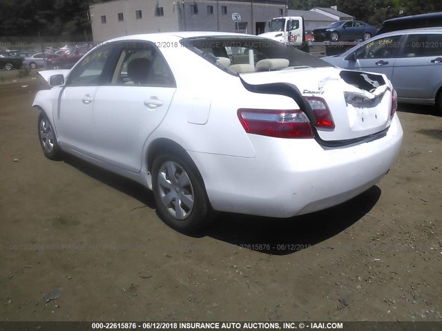 4T1BE46K37U533761 - 2007 TOYOTA CAMRY NEW GENERAT CE/LE/XLE/SE WHITE photo 3