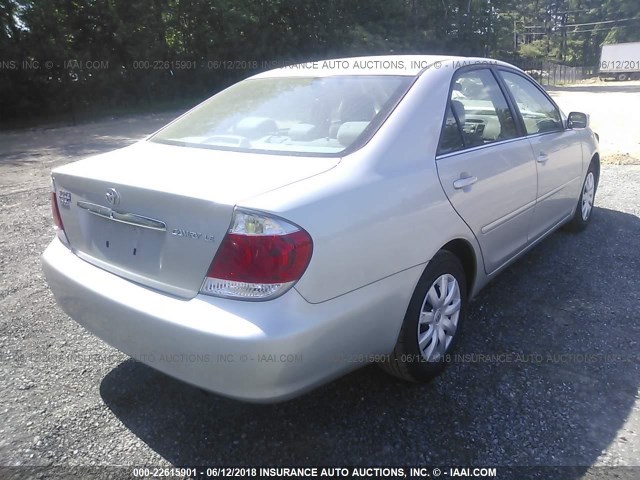 4T1BE32K95U413752 - 2005 TOYOTA CAMRY LE/XLE/SE Gümüş foto 4