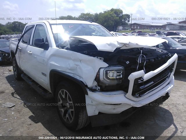 3GTU2NEC0HG139368 - 2017 GMC SIERRA K1500 SLT WHITE photo 1