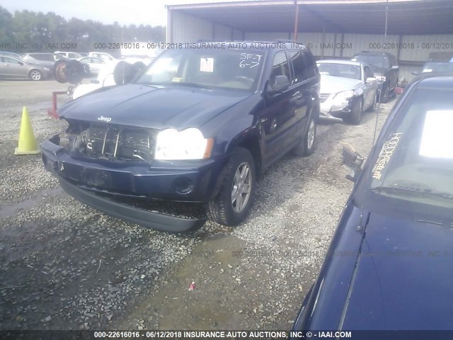 1J4GR48K95C514933 - 2005 JEEP GRAND CHEROKEE LAREDO/COLUMBIA/FREEDOM 蓝色 照片 2
