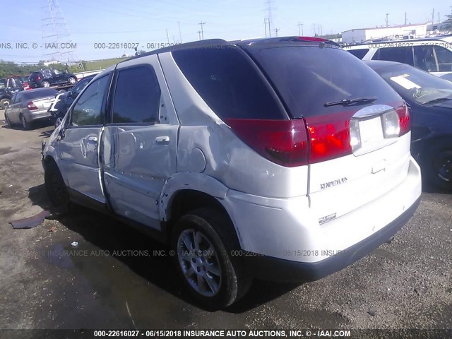 3G5DA03L87S536354 - 2007 BUICK RENDEZVOUS CX/CXL WHITE photo 3