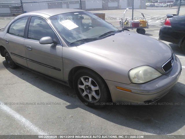 1MEFM50U12G609685 - 2002 MERCURY SABLE GS/GS PLUS GOLD photo 1