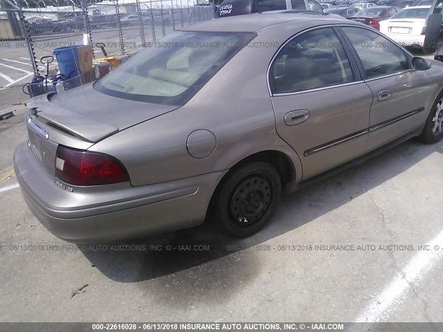 1MEFM50U12G609685 - 2002 MERCURY SABLE GS/GS PLUS GOLD photo 4