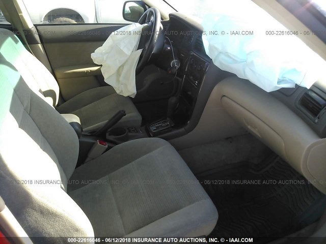 4S3BH675237632774 - 2003 SUBARU LEGACY OUTBACK AWP 勃艮第红 照片 5