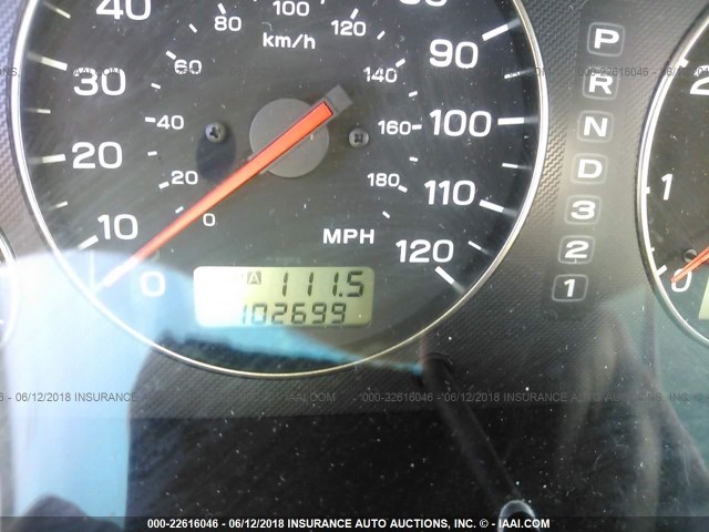 4S3BH675237632774 - 2003 SUBARU LEGACY OUTBACK AWP 勃艮第红 照片 7