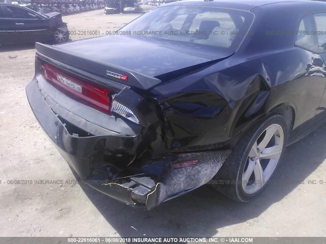 2B3CJ7DW4AH277766 - 2010 DODGE CHALLENGER SRT-8 黑色 照片 6