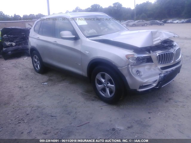 5UXWX5C51BL703424 - 2011 BMW X3 XDRIVE28I SILVER photo 1