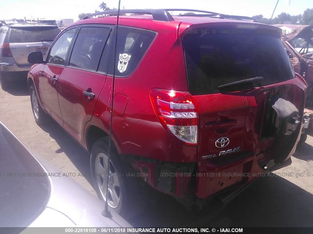 2T3BF4DV3AW075874 - 2010 TOYOTA RAV4 SILVER photo 3