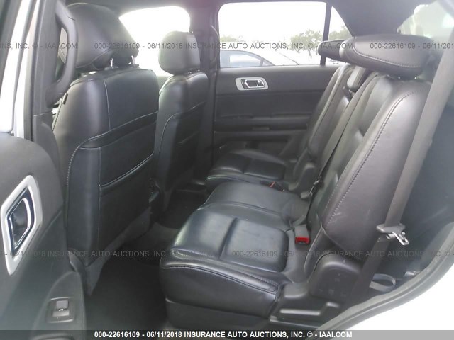 1FM5K7F82DGC86772 - 2013 FORD EXPLORER LIMITED Silber Foto 8