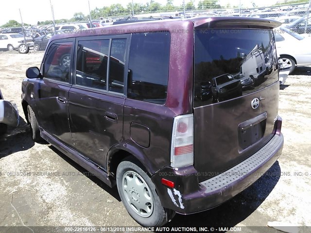 JTLKT324940158820 - 2004 TOYOTA SCION XB იასამნისფერი ფოტო 3