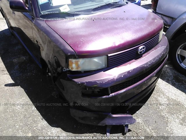 JTLKT324940158820 - 2004 TOYOTA SCION XB იასამნისფერი ფოტო 6