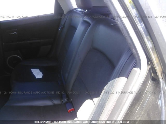 JM1BK34L481114162 - 2008 MAZDA SPEED 3 BLACK photo 8
