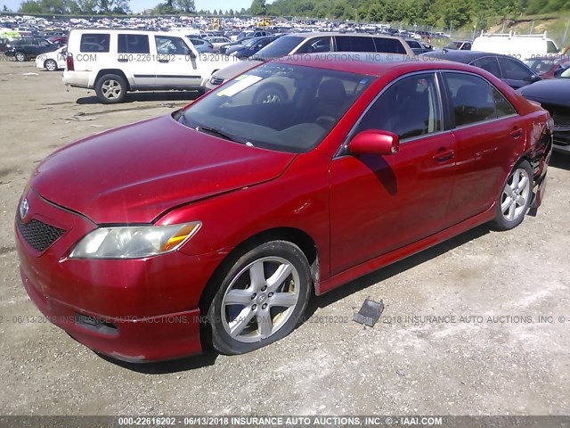 4T1BE46K47U061781 - 2007 TOYOTA CAMRY NEW GENERATION CE/LE/XLE/SE Unknown photo 2