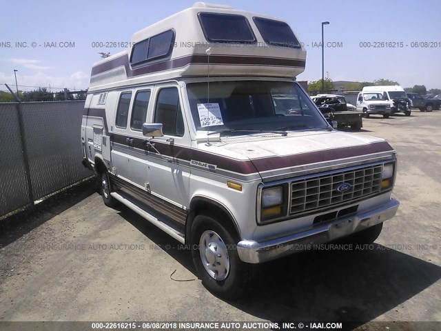 1FDGS24H7KHA81387 - 1989 FORD ECONOLINE E250 SUPER DUTY VAN TAN photo 6