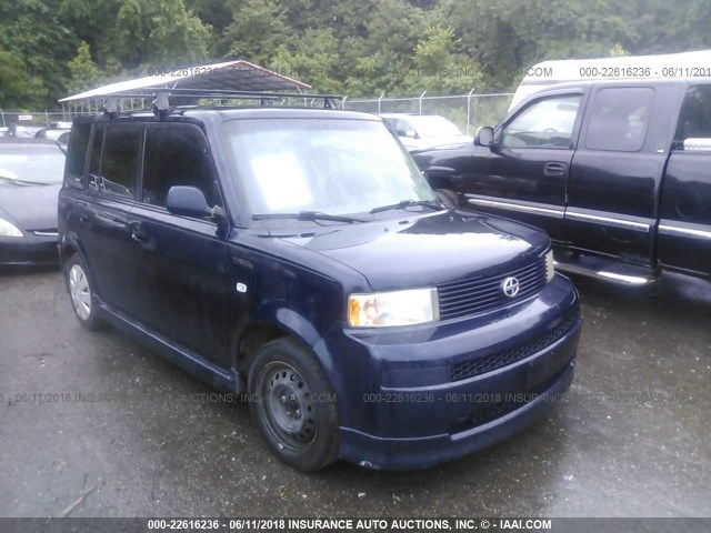 JTLKT324464091359 - 2006 TOYOTA SCION XB მუქი ლურჯი ფოტო 1