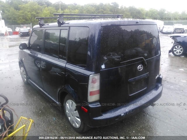 JTLKT324464091359 - 2006 TOYOTA SCION XB მუქი ლურჯი ფოტო 3