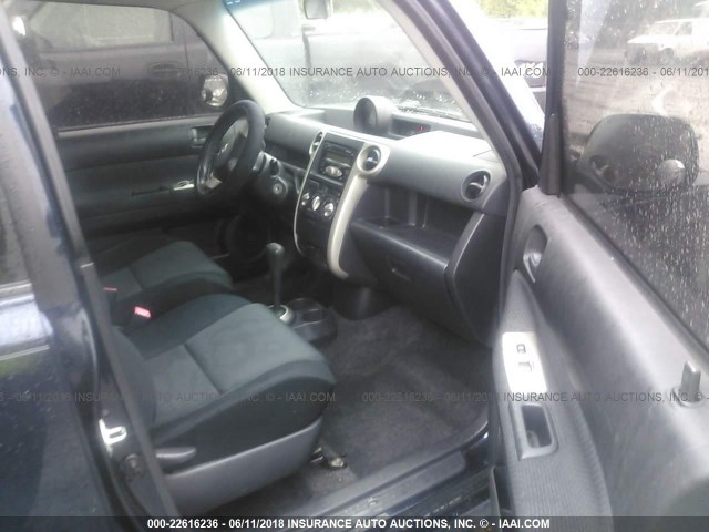 JTLKT324464091359 - 2006 TOYOTA SCION XB მუქი ლურჯი ფოტო 5