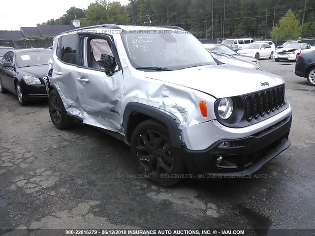 ZACCJABB5HPG47918 - 2017 JEEP RENEGADE LATITUDE SILVER photo 6