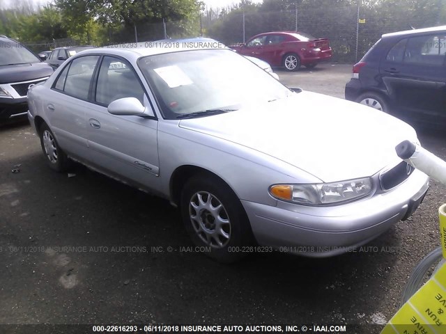 2G4WS52J921160789 - 2002 BUICK CENTURY CUSTOM SILVER photo 1