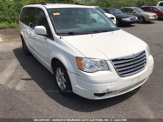 2A8HR54PX8R778121 - 2008 CHRYSLER TOWN & COUNTRY TOURING WHITE photo 1