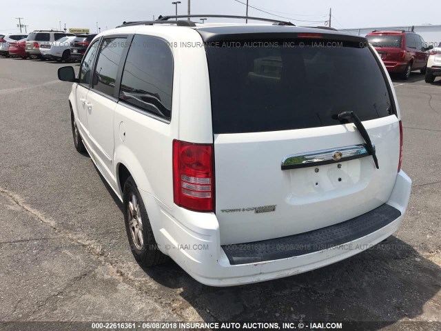 2A8HR54PX8R778121 - 2008 CHRYSLER TOWN & COUNTRY TOURING WHITE photo 3