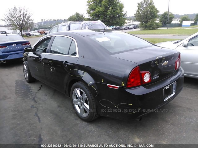 1G1ZH57BX84254106 - 2008 CHEVROLET MALIBU 1LT 黑色 照片 3