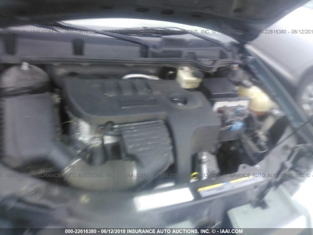 1G8AL55F86Z183099 - 2006 SATURN ION LEVEL 3 GREEN photo 10