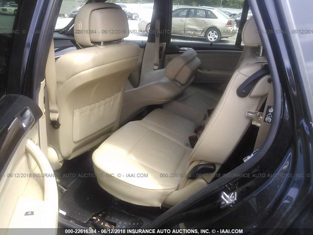5UXFF0C55ALT75185 - 2010 BMW X5 XDRIVE35D BLACK photo 8