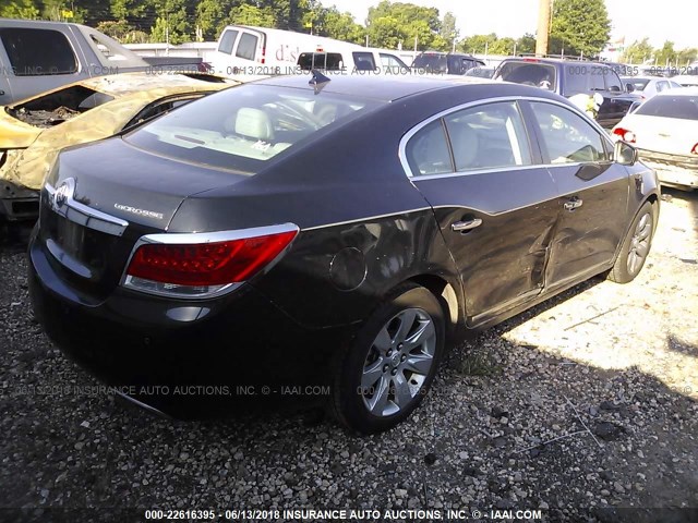 1G4GH5E35CF373541 - 2012 BUICK LACROSSE PREMIUM BLACK photo 4