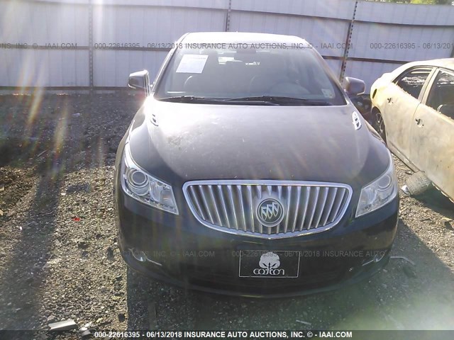 1G4GH5E35CF373541 - 2012 BUICK LACROSSE PREMIUM BLACK photo 6