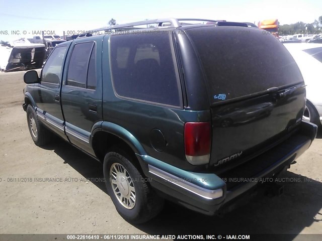 1GKDT13W8T2522032 - 1996 GMC JIMMY GREEN photo 3