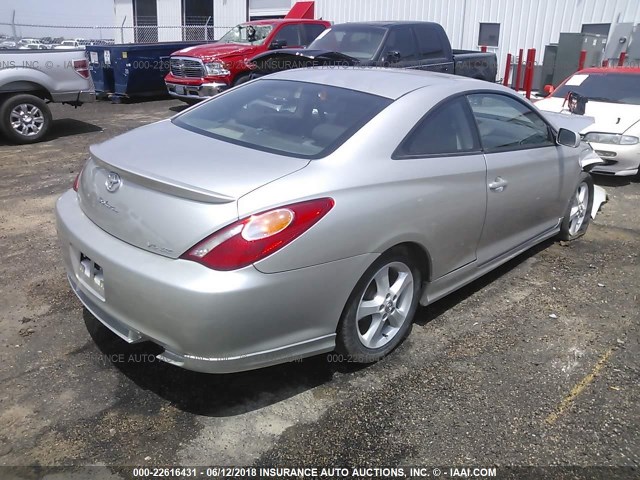 4T1CA38P34U014014 - 2004 TOYOTA CAMRY SOLARA SE/SLE 银色 照片 4