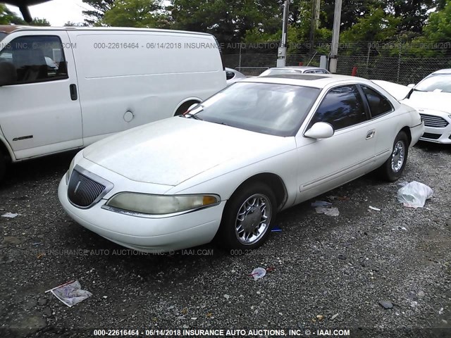 1LNLM91V4VY623948 - 1997 LINCOLN MARK VIII WHITE photo 2