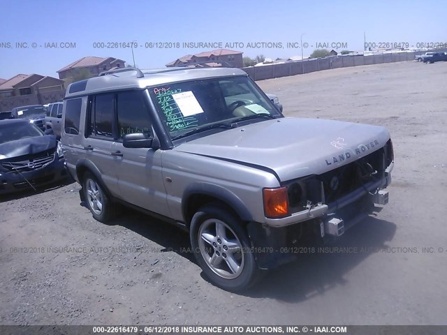 SALTY1244YA233387 - 2000 LAND ROVER DISCOVERY II  GOLD photo 1