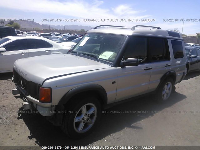 SALTY1244YA233387 - 2000 LAND ROVER DISCOVERY II  GOLD photo 2