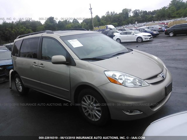 5TDBK22C29S027507 - 2009 TOYOTA SIENNA XLE/XLE LIMITED BEIGE photo 1