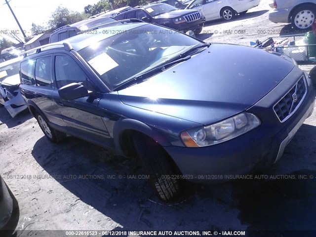 YV4SZ592061209917 - 2006 VOLVO XC70 BLUE photo 1