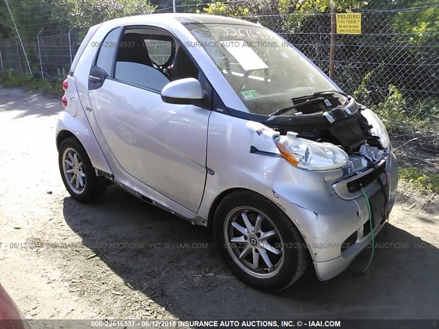 WMEEJ3BA5CK550217 - 2012 SMART FORTWO PURE/PASSION GRAY photo 1