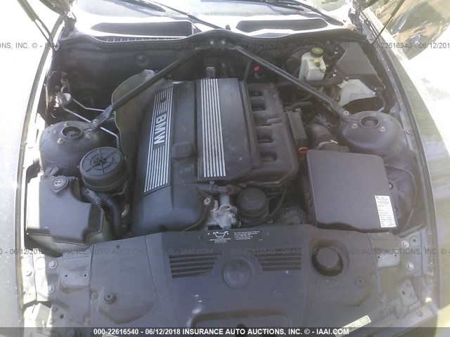 4USBT33403LS40341 - 2003 BMW Z4 2.5 BLACK photo 10