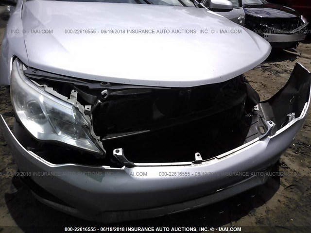4T4BF1FK3ER443461 - 2014 TOYOTA CAMRY L/SE/LE/XLE SILVER photo 6
