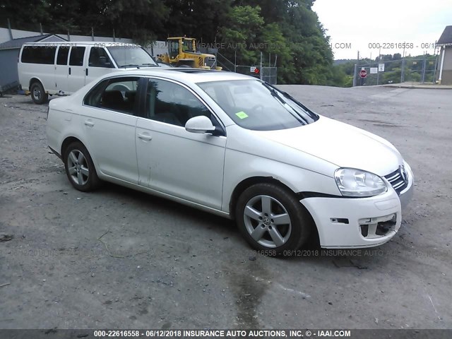 3VWRZ71K09M123357 - 2009 VOLKSWAGEN JETTA SE/SEL WHITE photo 1