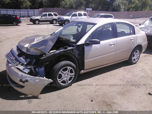 1G8AJ52F85Z137460 - 2005 SATURN ION LEVEL 2 金色 照片 2