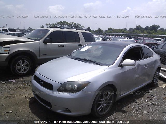 JTKDE167880232962 - 2008 TOYOTA SCION TC 银色 照片 2