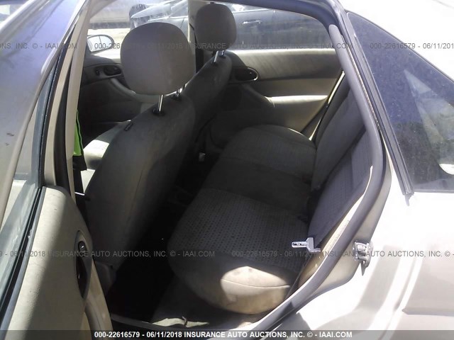 1FAHP34N47W195104 - 2007 FORD FOCUS ZX4/S/SE/SES ბეჟი ფოტო 8