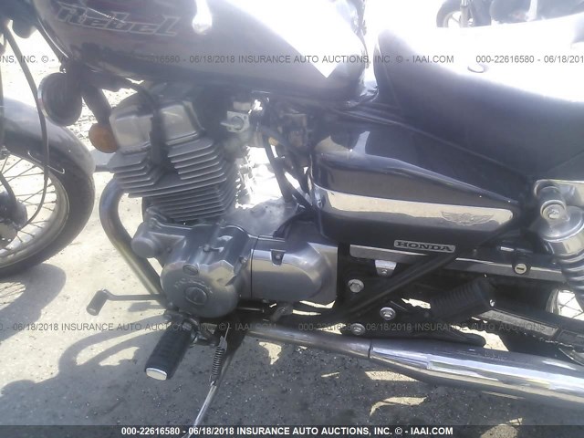 JH2MC13045K101832 - 2005 HONDA CMX250 C BLACK photo 9