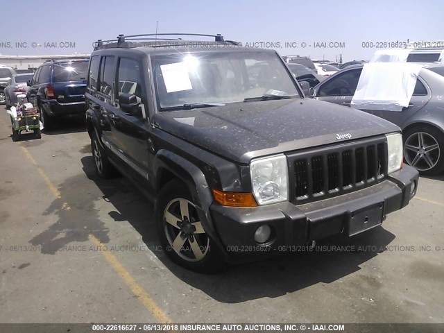 1J8HH48N06C286483 - 2006 JEEP COMMANDER ყავისფერი ფოტო 1